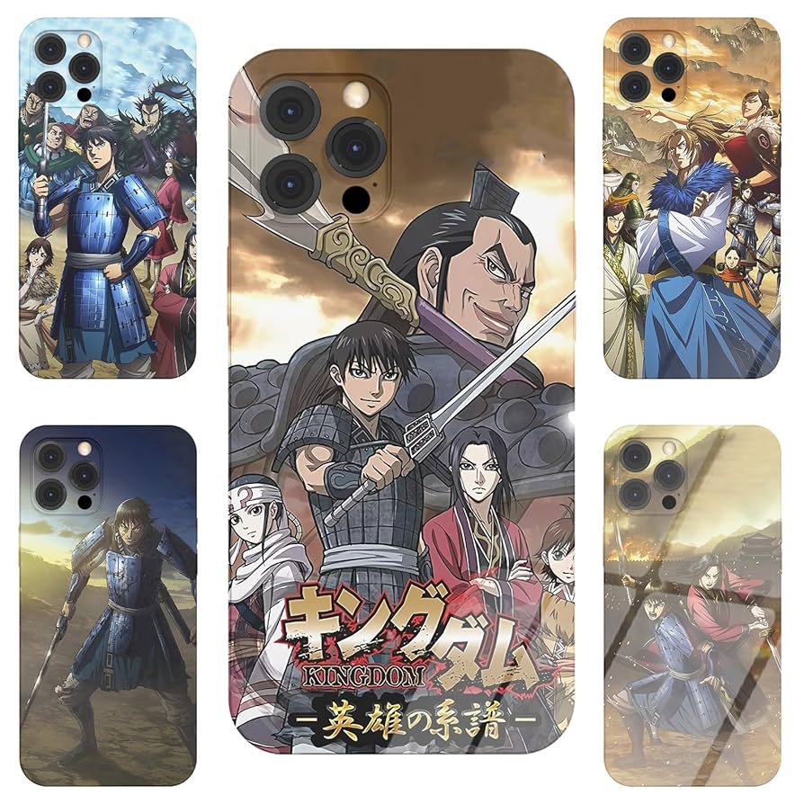Amazon.co.jp: キングダム スマホケース モデル iphone(15) 防水